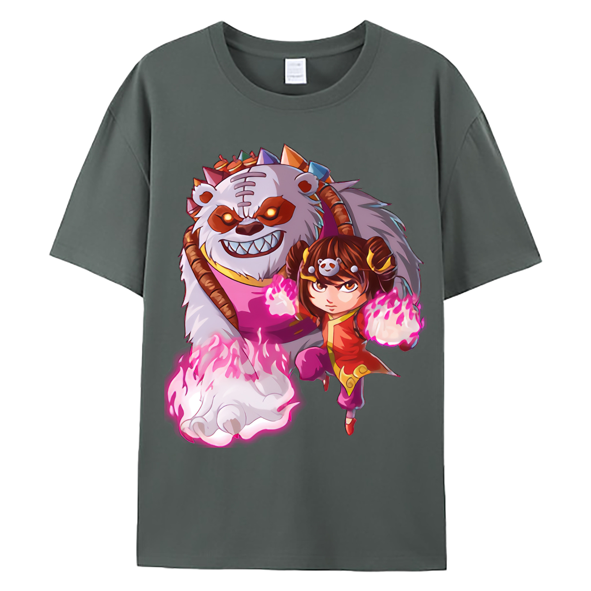 （画像用） リーグ・オブ・レジェンド League of Legends LOL 綿100％ メンズ半袖Tシャツ｜肌触りやわらか＆通気性